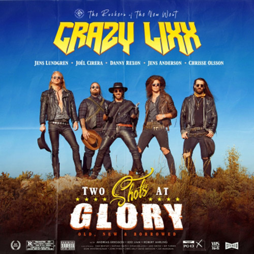 Crazy Lixx Two Shots At Glory Cover 500x